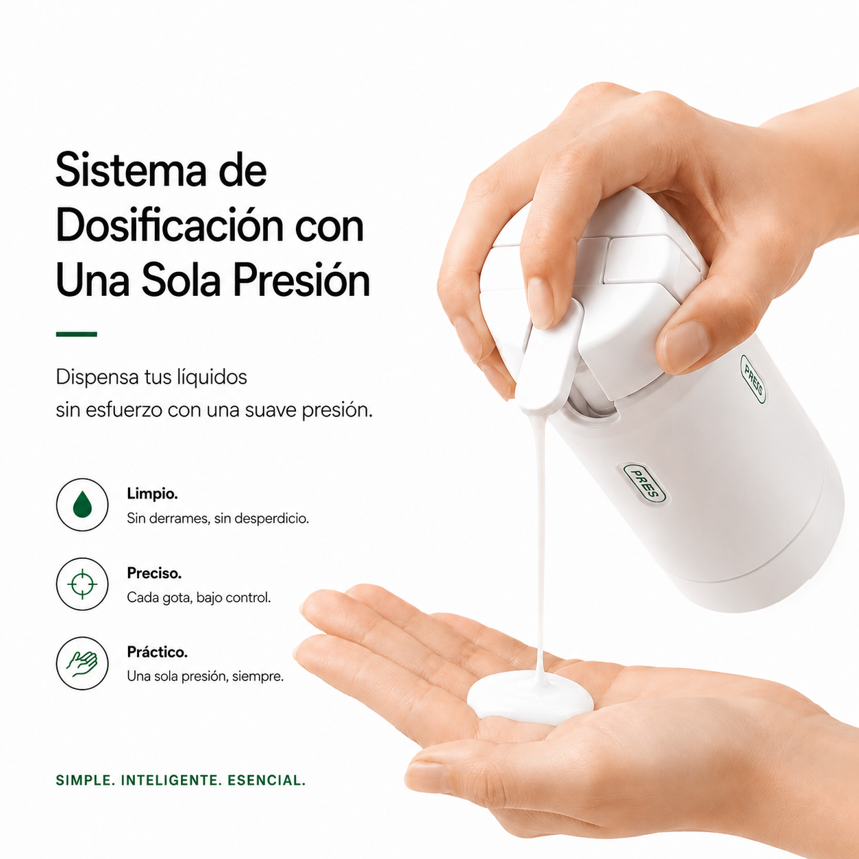 GOSET | Dispensador de Aseo de Viaje 4 en 1